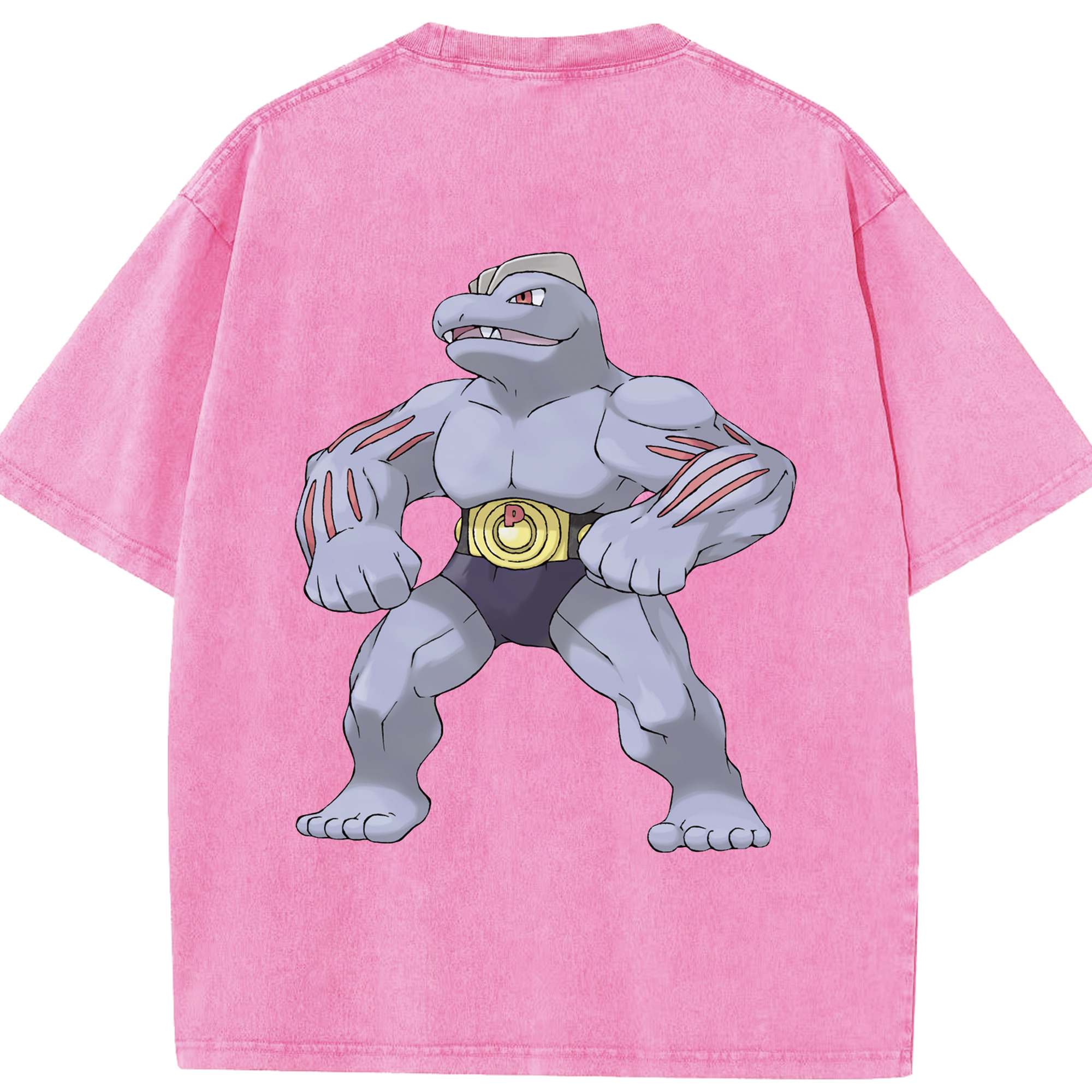 （画像用） ポケットモンスター Pokémon 綿100% ヴィンテージ風 半袖Tシャツ（背面プリント）